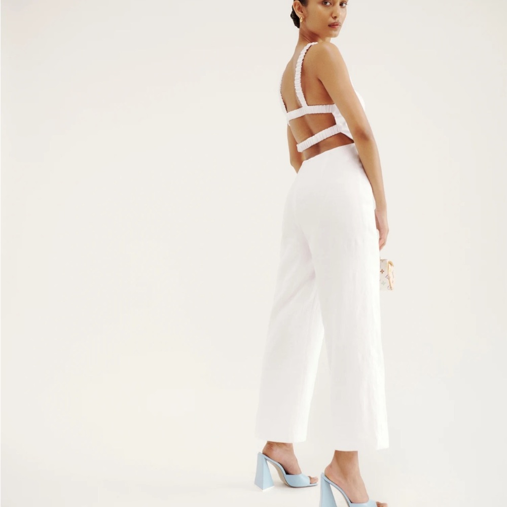 Reformation- Harlow Linen Jumpsuit